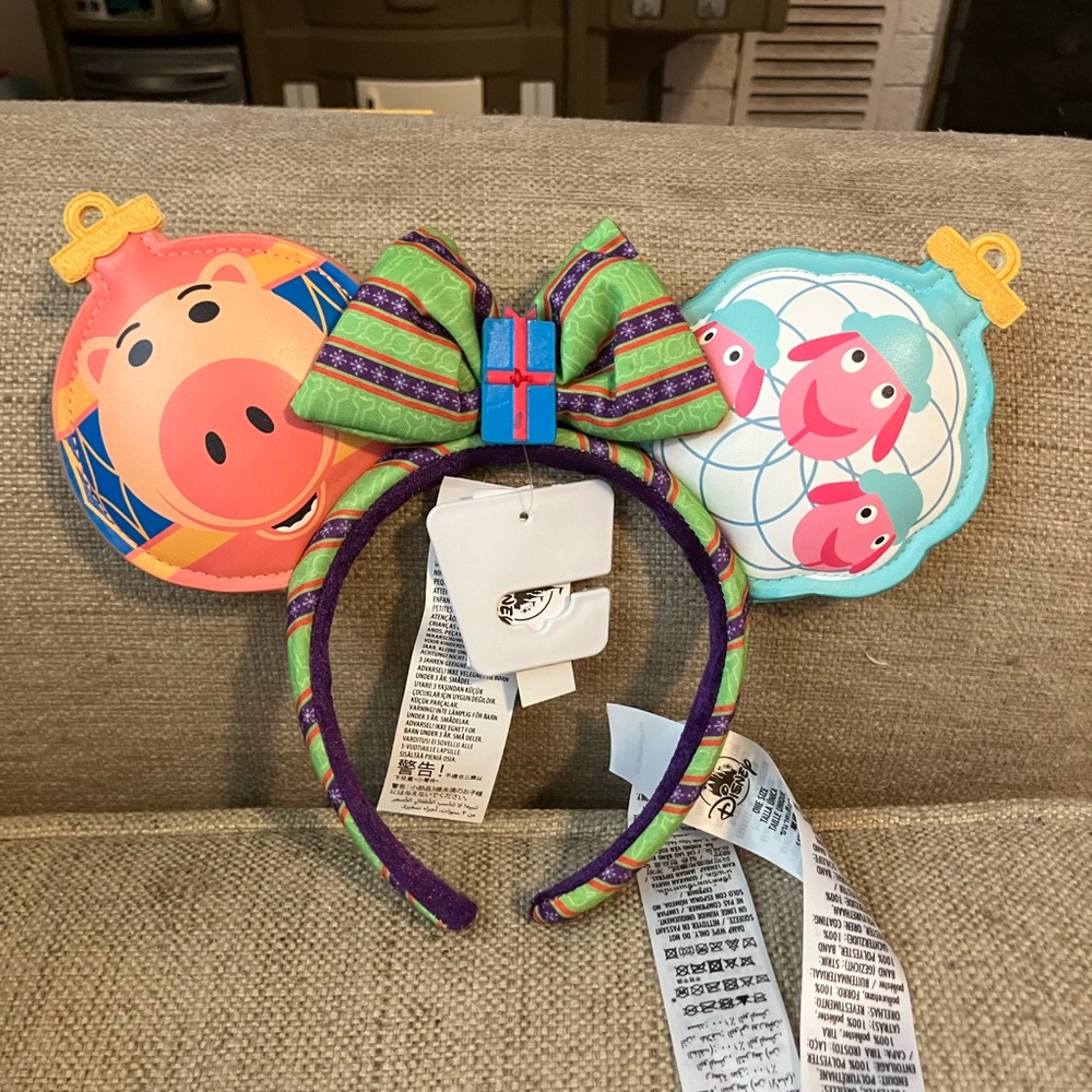 Disney Toy Story Christmas tree bulb ears